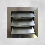 Inox pomična ventilacijska rešetka